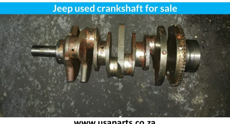 Jeep used crankshafts for sale