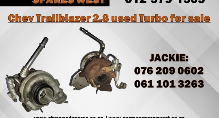 Chev Trailblazer 2.8 used Turbo for sale