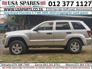 Jeep Grand Cherokee 5.7 WK 2005-10 stripping for used spares