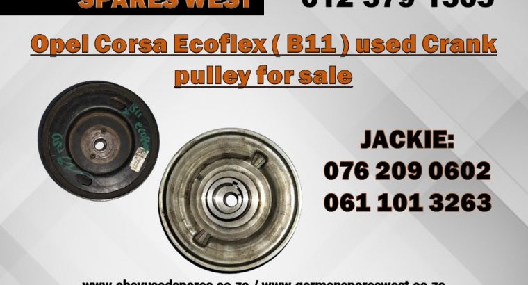 Opel Corsa Ecoflex ( B11) used crankshaft for sale
