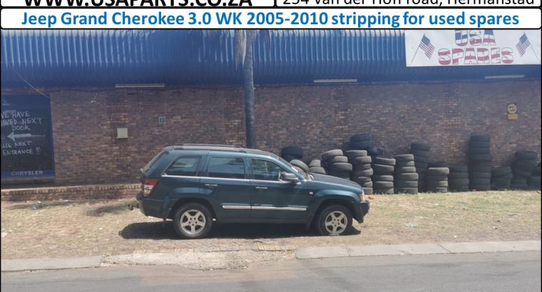 Jeep Grand Cherokee 3.0 WK 2005-10 stripping for used spares
