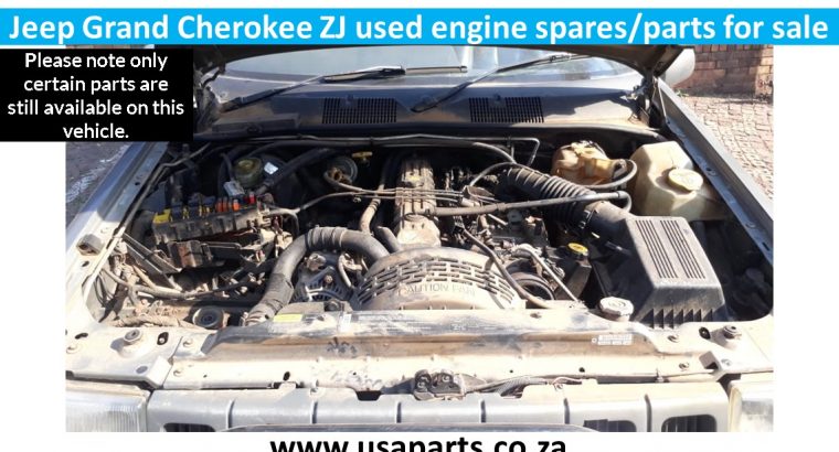 Jeep Grand Cherokee ZJ used engine spares/parts for sale