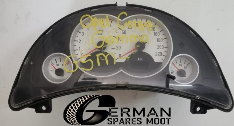 Opel Corsa Gamma used cluster speedometer for 2004 model for sale