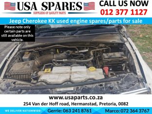 Jeep Cherokee KK used engine spares/parts for sale