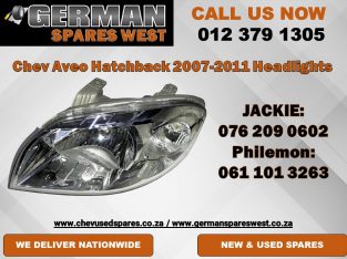 Chev Aveo hatchback 2008 – 2011 headlight for sale