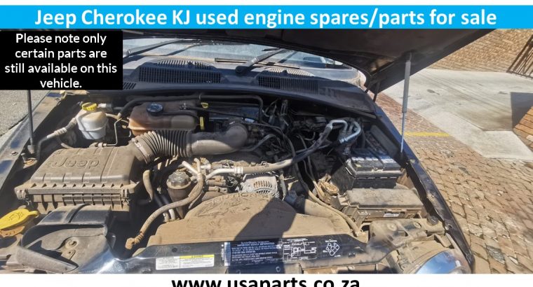 Jeep Cherokee KJ used engine spares/parts for sale