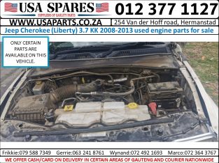 Jeep Cherokee 3.7 KK used petrol engine parts for sale
