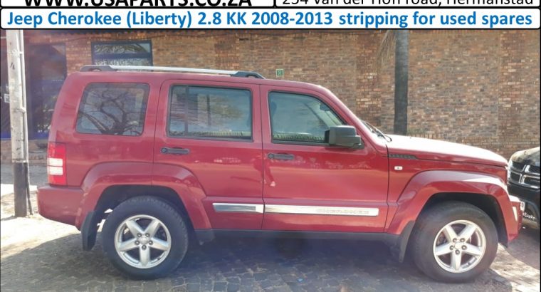 Jeep Cherokee (Liberty) 2.8 KK 2007-13 stripping for used spares