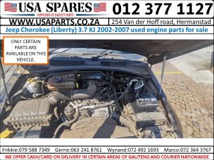 Jeep Cherokee 3.7 KJ used petrol engine parts for sale