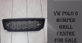 Vw Polo 6 bumper grill centre for sale