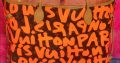 Stephen Sprous used stunning Graffiti Orange neverfull tote bag