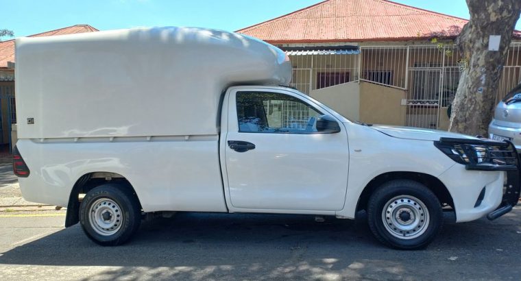 2016 Toyota Hilux Single Cab With Canopy