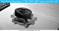 Jeep Grand Cherokee 4.7 WJ 1999-2004 water pump for sale