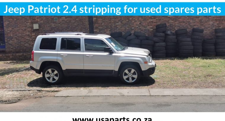 Jeep Patriot 2.0 2007-2012 petrol stripping for used spares parts