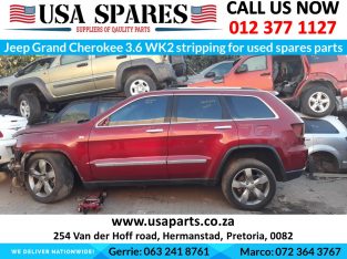 Jeep Grand Cherokee 3.6 WK2 stripping for used spares parts
