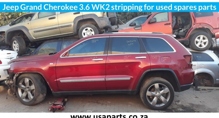 Jeep Grand Cherokee 3.6 WK2 stripping for used spares parts