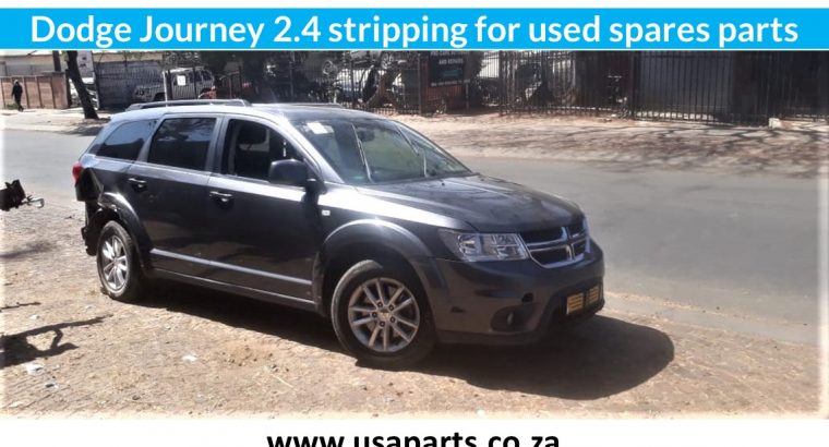 Dodge Journey 2.4 SXT stripping for used spares parts for sale