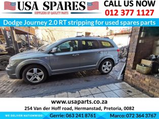 Dodge Journey 2.0 SXT 2007-12 crd stripping for used spares parts