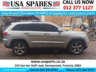 Jeep Grand Cherokee 3.0 WK2 stripping for used spares parts