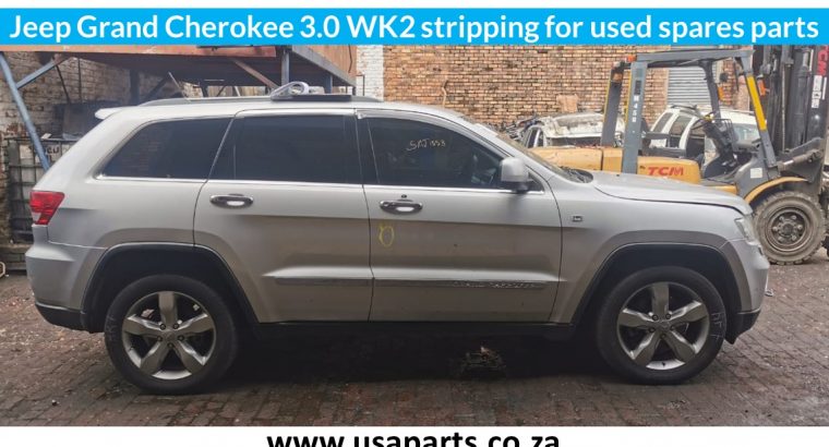 Jeep Grand Cherokee 3.0 WK2 stripping for used spares parts
