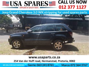 Jeep Grand Cherokee 3.0 WK stripping for used spares parts