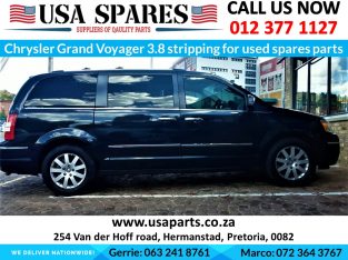 Chrysler Grand Voyager 3.8 stripping for used spares parts