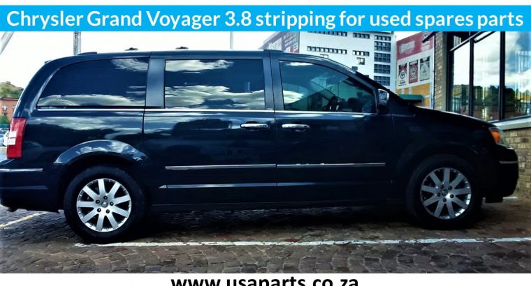 Chrysler Grand Voyager 3.8 stripping for used spares parts