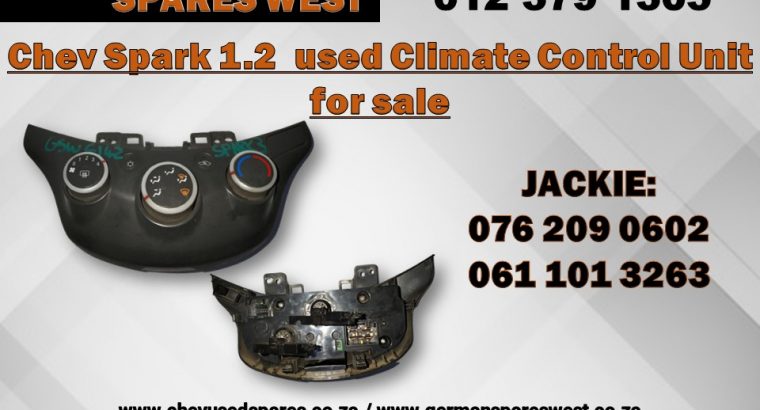 Chev Spark 1.2 used climate control unit for sale