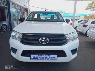 2021 Toyota Hilux 2.4 Engine Capacity Single Cab Diesel with Manu