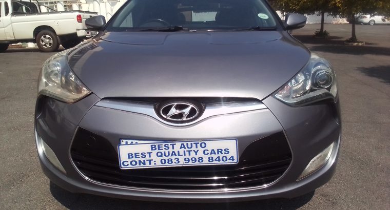 2012 Hyundai Veloster 1.6 Engine Capacity CDI with Manuel Transmi