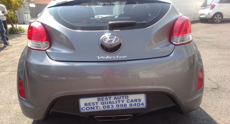 2012 Hyundai Veloster 1.6 Engine Capacity CDI with Manuel Transmi