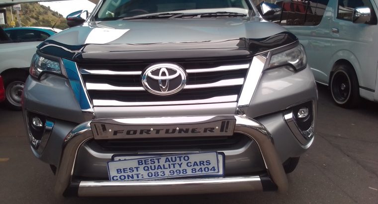2016 Toyota Fortune 2.4 Engine Capacity GD6 with Automatic Transm