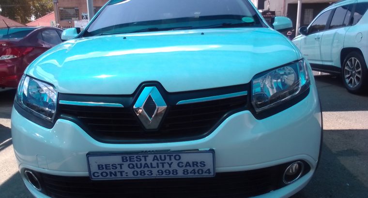 2016 Renault Sandero 1.6 Engine Capacity with Manuel Transmission