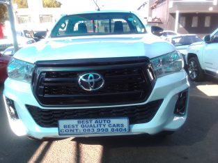 2017 Toyota Hilux 2.6 Engine Capacity GD6 4×4 with Manuel Transm