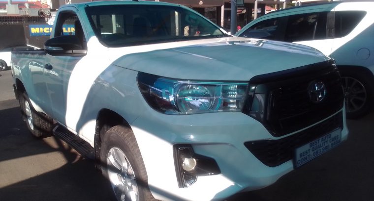 2017 Toyota Hilux 2.6 Engine Capacity GD6 4×4 with Manuel Transm