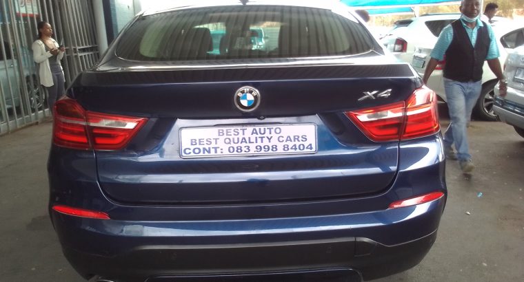 2016 BMW X-4 2.0 Engine Capacity Diesel X-Drive with Automatic Tr