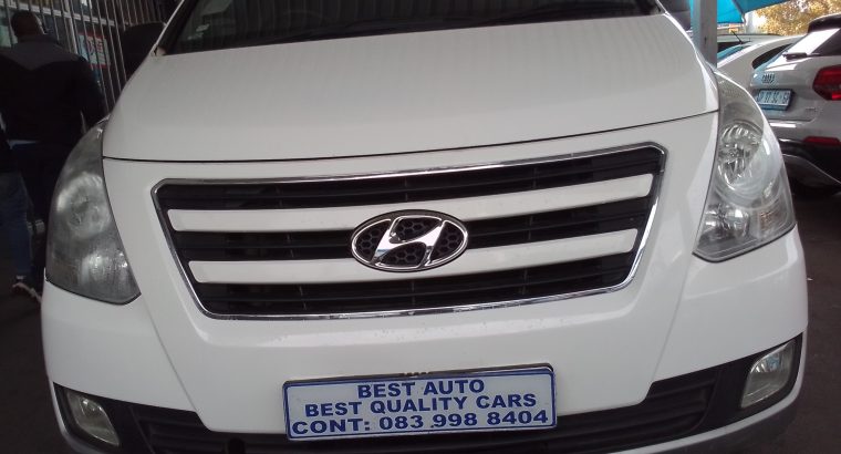 2016 Hyundai H-1 2.4 Engine Capacity (9-Seater) with Manuel Trans