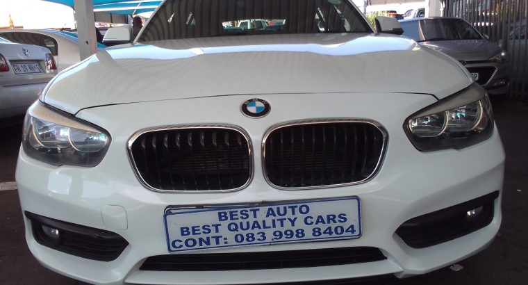 2010 BMW 118i Engine Capacity F-20 with Automatic Transmission,