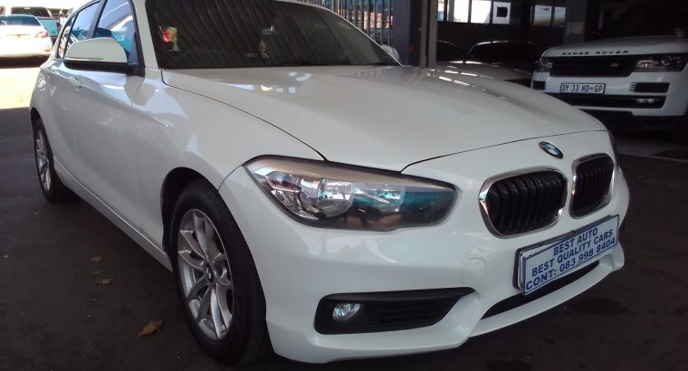 2010 BMW 118i Engine Capacity F-20 with Automatic Transmission,