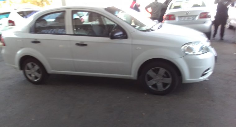2012 Chevrolet Aveo 1.6 Engine Capacity with Manuel Transmission,