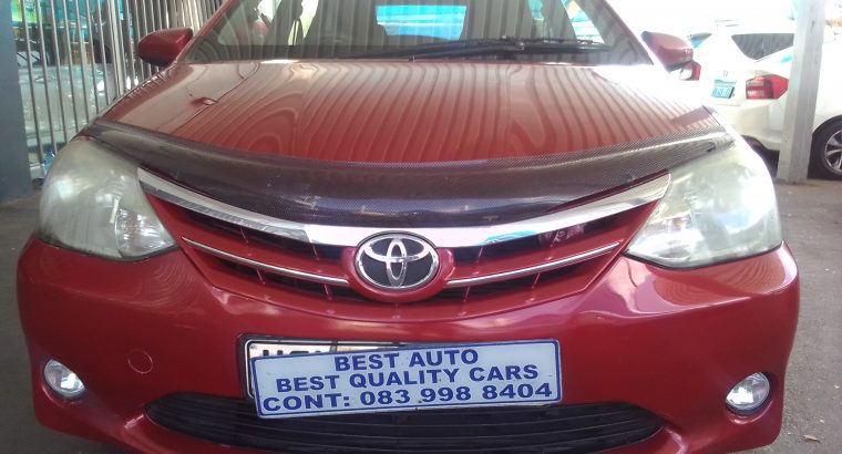 2015 Toyota Etios 1.5 Engine Capacity Sedan with Manuel Transmis