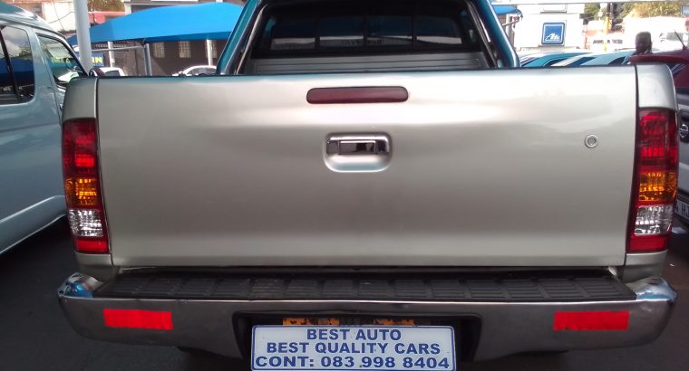 2009 Toyota Hilux 3.0 Engine Capacity D4D 4×4 Double Cab with Man