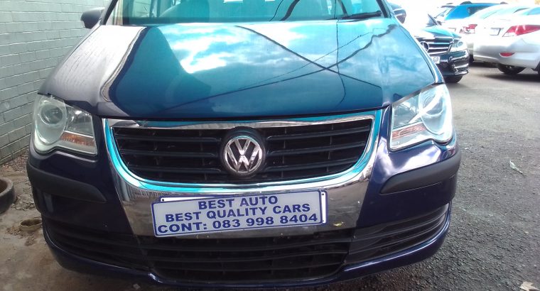 2008 VW Touran 2.0 Engine Capacity TDI Diesel 7-Seater, with Manu