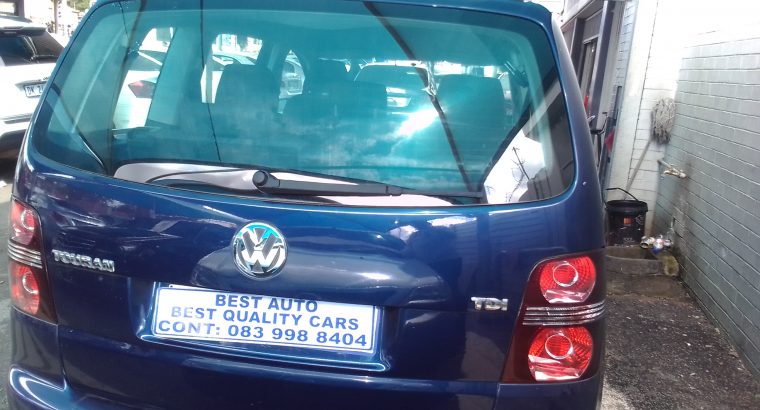 2008 VW Touran 2.0 Engine Capacity TDI Diesel 7-Seater, with Manu