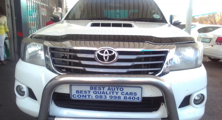 2013 Toyota Hilux 3.0 Engine Capacity D4D 4×2 Double Cab with Ma