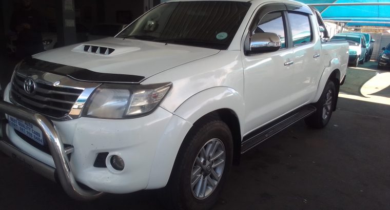 2013 Toyota Hilux 3.0 Engine Capacity D4D 4×2 Double Cab with Ma