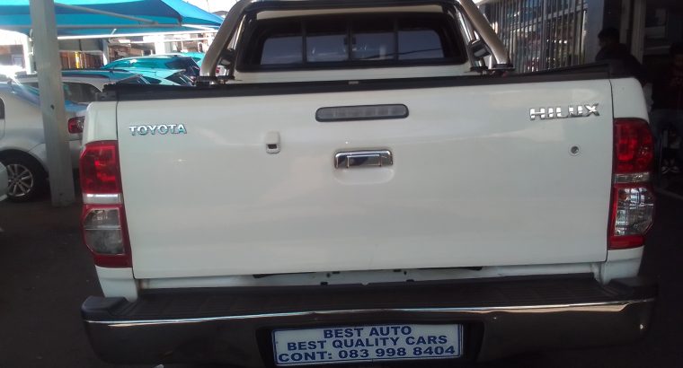 2013 Toyota Hilux 3.0 Engine Capacity D4D 4×2 Double Cab with Ma