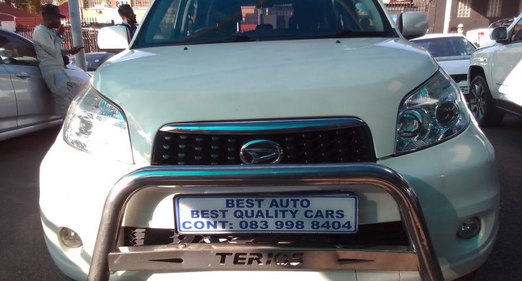 2011 Daihatsu Terios 1.5 Engine Capacity with Manuel Transmissi