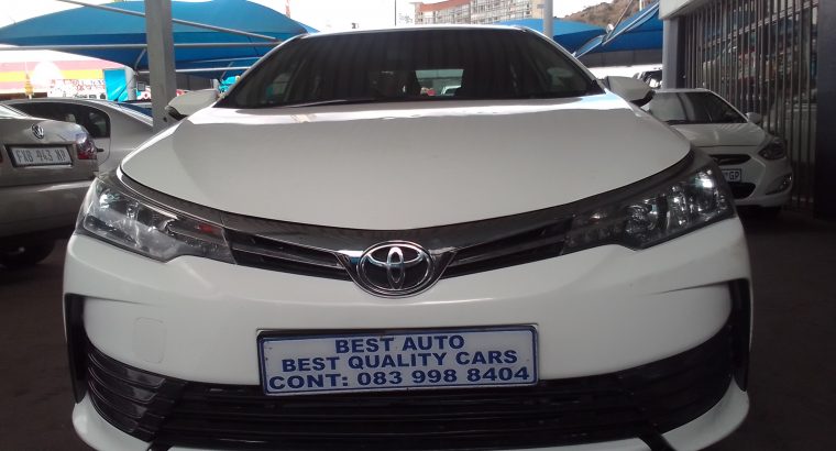 2019 Toyota Corolla 1.6 Engine Capacity Prestige with Manuel Tr