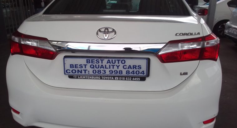 2019 Toyota Corolla 1.6 Engine Capacity Prestige with Manuel Tr